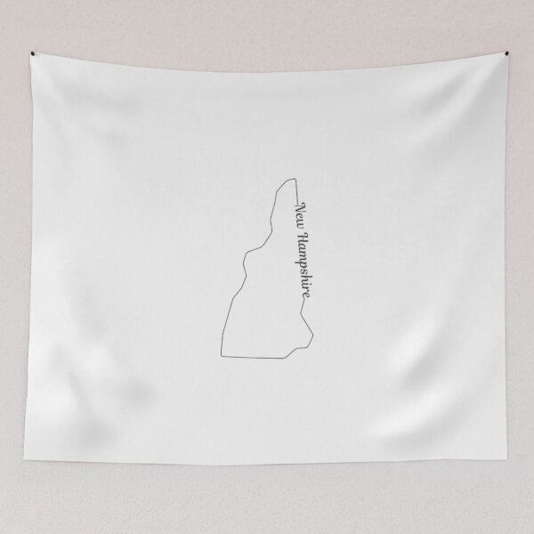 Item preview, New Hampshire State Outline designed and sold by US States Merch.