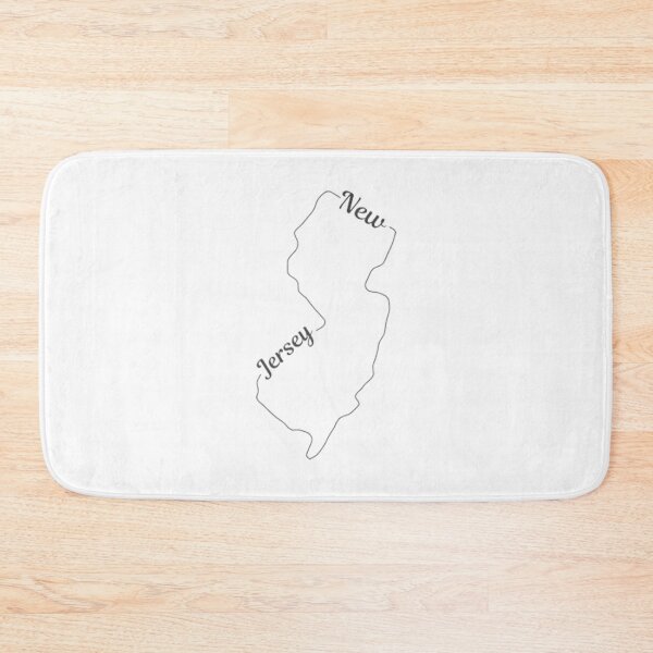 Item preview, New Jersey State Outline designed and sold by US States Merch.