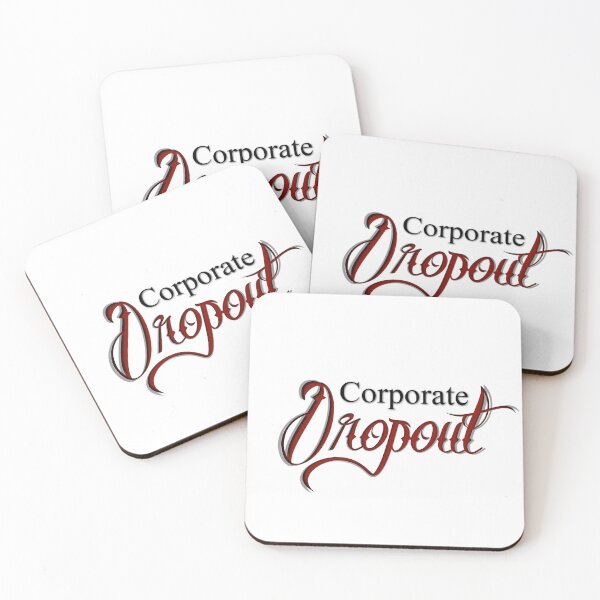 Artikelvorschau, Corporate Dropout rot entworfen und verkauft von SoftBakedMerch.