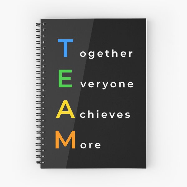 Item preview, Teamwork Team. Together Everyone Achieves More designed and sold by kakarikihill.