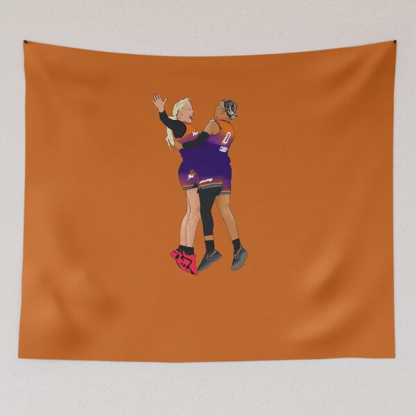 Item preview, Sophie Cunningham Natasha Cloud Chest Bump 3 PT Celebration Phoenix Womens Basketball Minimalist  designed and sold by PiscesVibes.