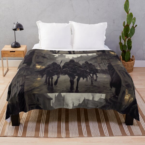 Item preview, Celtic Warriors in a Gothic Cowboy Town designed and sold by deepglitchart.
