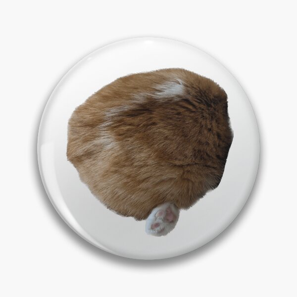 Item preview, Round Cat with Foot - Cat Foot designed and sold by WigOutlet.