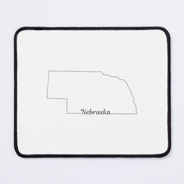 Item preview, Nebraska State Outline designed and sold by US States Merch.