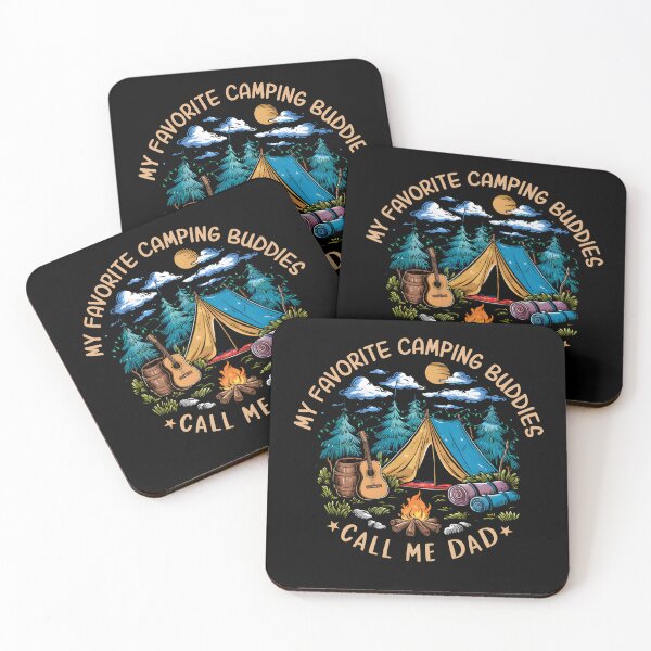 Item preview, Dad My Favorite Camping Buddies Call Me Dad Father’s Day designed and sold by edesignprints.