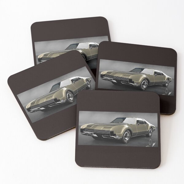 Item preview, Oldsmobile Toronado Gold Custom Classic 1960's Coupe designed and sold by Way Way Cool.