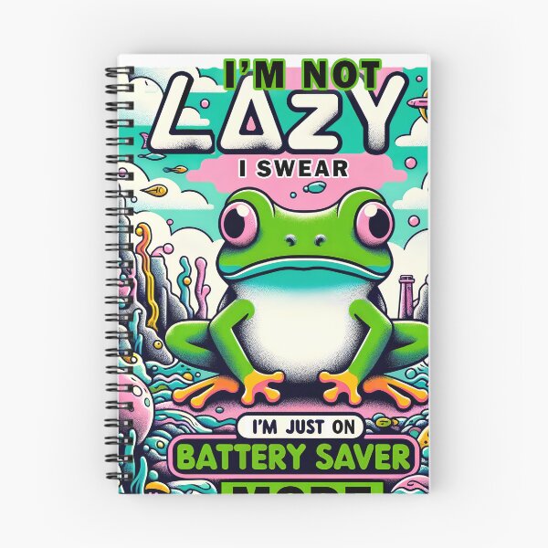 Item preview, I'm Not Lazy, I Swear! I'm Just on Battery Saver Mode designed and sold by deepglitchart.