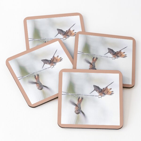 Item preview, Hummingbirds Protecting Their Territory designed and sold by CarolM.