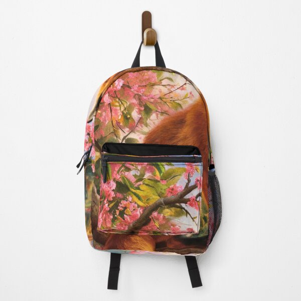 Artikelvorschau, Fuchs-Portrait. Fuchs mit Kirschblüte, Blumenfuchs, Fuchsmalerei, Raphael-Stil entworfen und verkauft von FoxVibes.