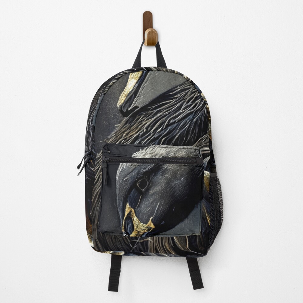Vista previa del artículo con la obra «Mochila», diseñado y vendido por RigelArtifacts.