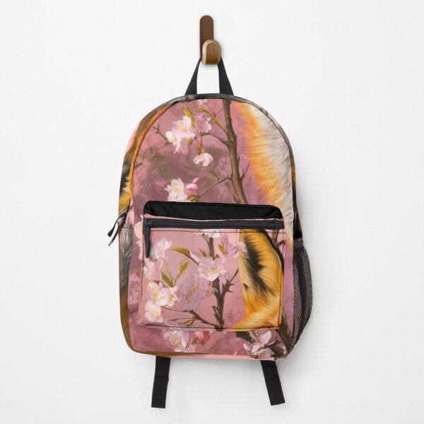 Artikelvorschau, Fuchs-Portrait. Fuchs mit Kirschblüte, Blumenfuchs, Fuchsmalerei, Raphael-Stil entworfen und verkauft von FoxVibes.