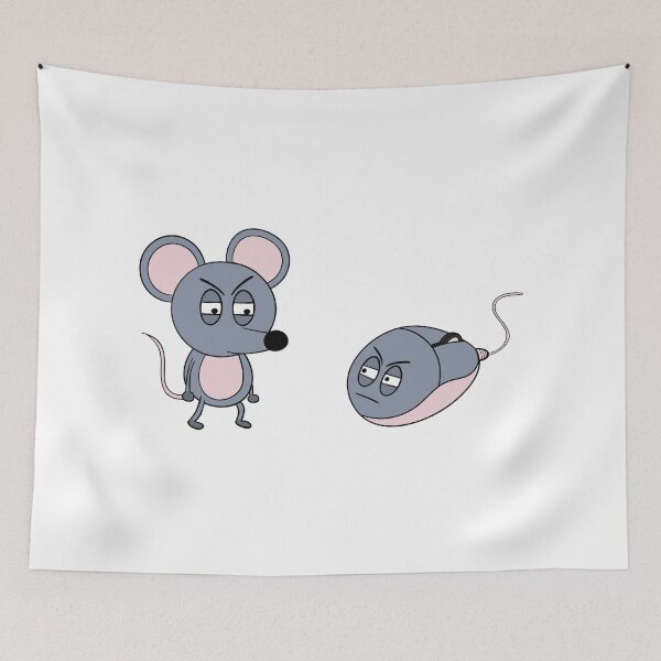 Item preview, Mouse vs Mouse designed and sold by Pietopia.