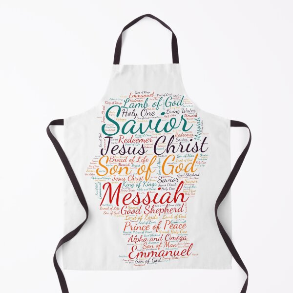 Item preview, Names of Jesus Colorful Shape Cloud designed and sold by CottonAndBliss.