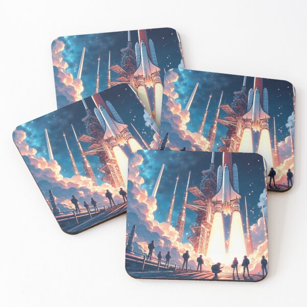 Item preview, Liftoff into the Starry Beyond designed and sold by HarmonyInBloom.