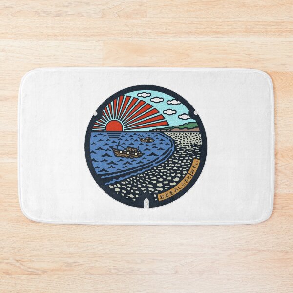 Item preview, Ooamishirasato City Manhole Cover Art designed and sold by Musashi1996Art.