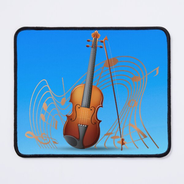 Item preview, A Viola With Music Notation designed and sold by BrightrDayMusicArt.