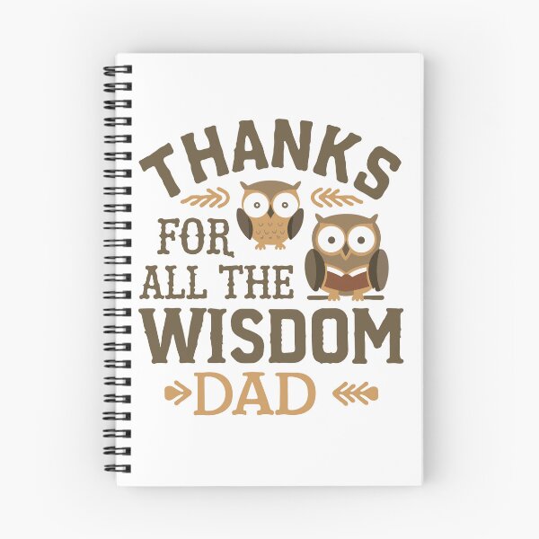Item preview, Thanks for All the Wisdom Dad: Father's Day Gift Art designed and sold by HahaHandlesHub.