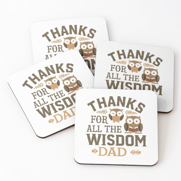 Item preview, Thanks for All the Wisdom Dad: Father's Day Gift Art designed and sold by HahaHandlesHub.