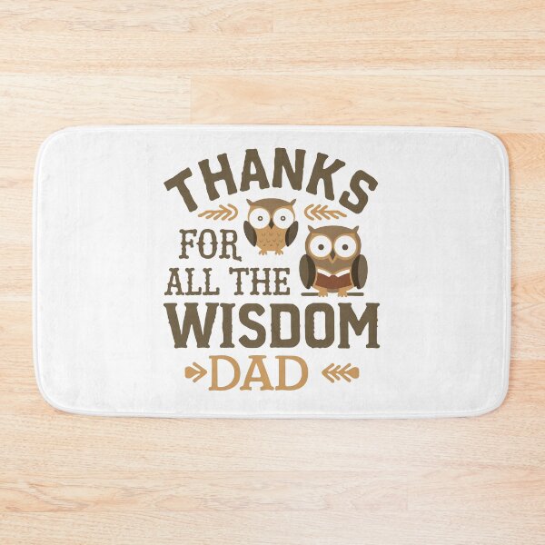 Item preview, Thanks for All the Wisdom Dad: Father's Day Gift Art designed and sold by HahaHandlesHub.
