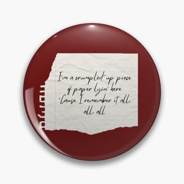 Item preview, All Too Well designed and sold by ThePureAudacity.