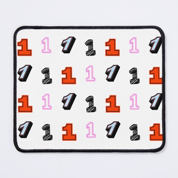 Item preview, pack of stickers, number one, different illustrations designed and sold by Numbers-Art.