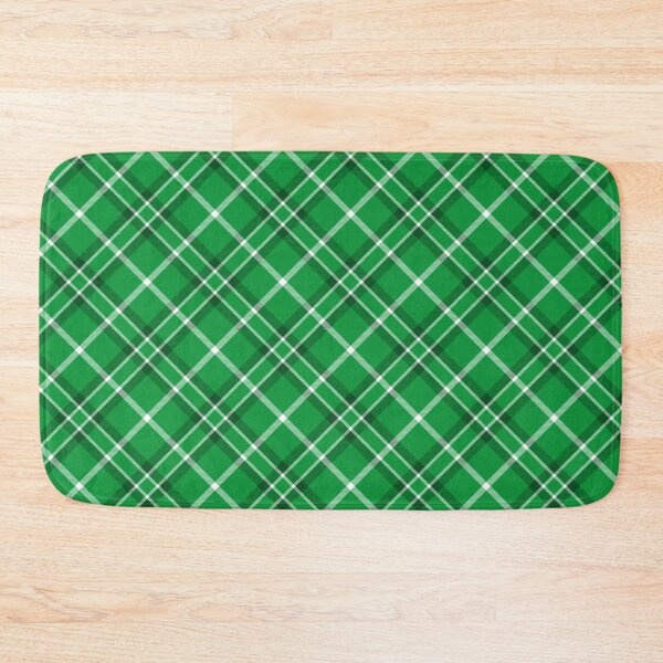 Item preview, Simple Green And White Diagonal Plaid Pattern.  designed and sold by DesignHouse07.