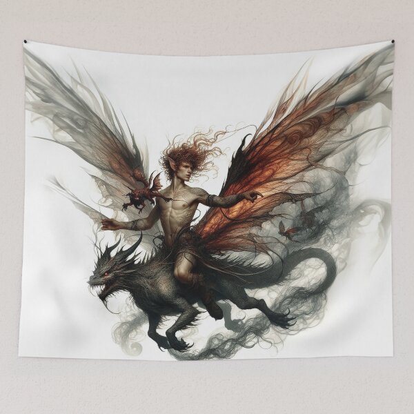 Item preview, Ride the Dragon designed and sold by Foxlindesigns.