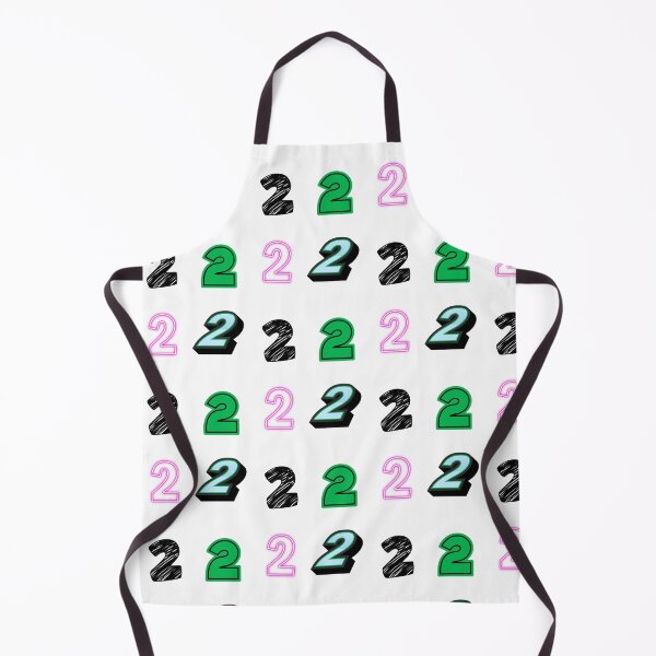 Item preview, pack of stickers, number two, different illustrations designed and sold by Numbers-Art.