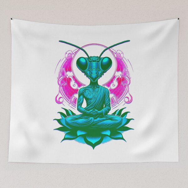 Item preview, Mantis Buddha designed and sold by Bloopatone.