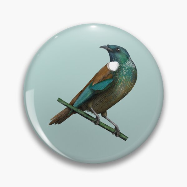 Item preview, Tui New Zealand bird designed and sold by piedaydesigns.