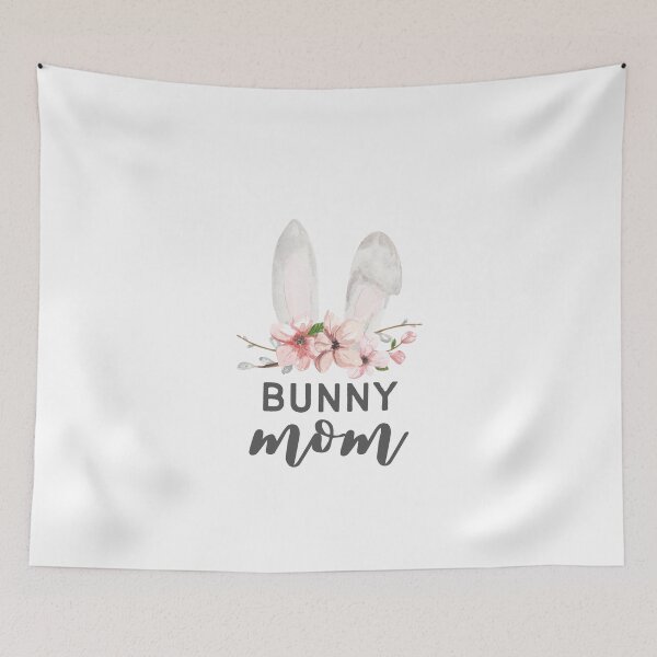 Item preview, Bunny Mom - Floral - Rabbit Mom Gift designed and sold by patternjp.