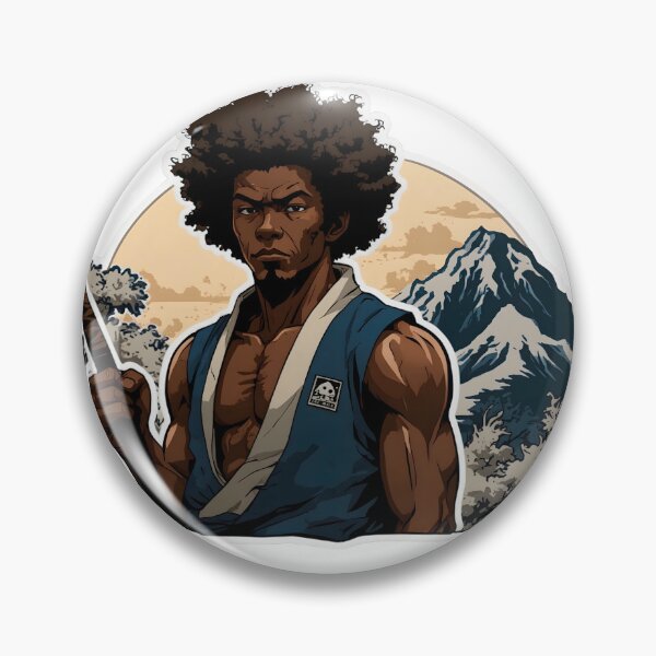 Item preview, Black Samurai: Hokusai-Inspired Sticker Collection designed and sold by Facilita.