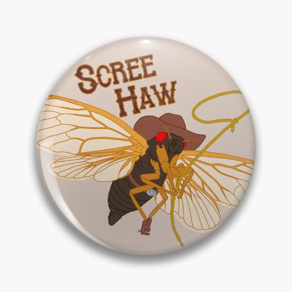 Item preview, Scree Haw Cicada designed and sold by Cassie McKnight.