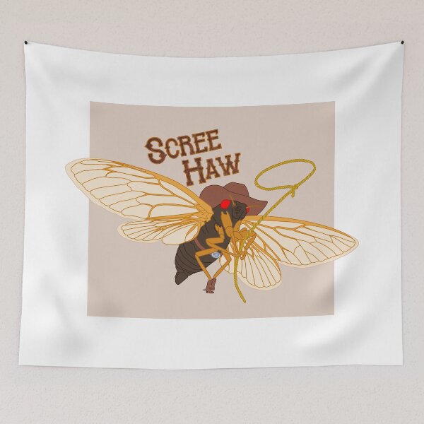 Item preview, Scree Haw Cicada designed and sold by Cassie McKnight.