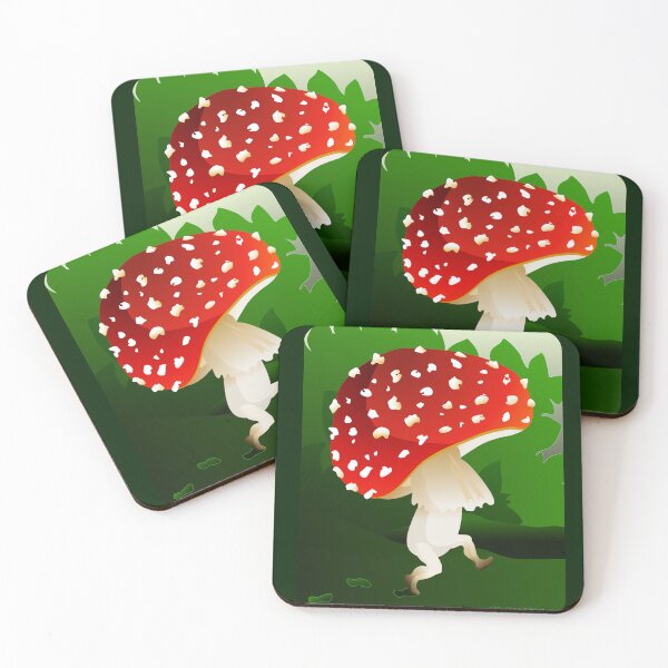 Item preview, Marching Amanita designed and sold by rhpotter.