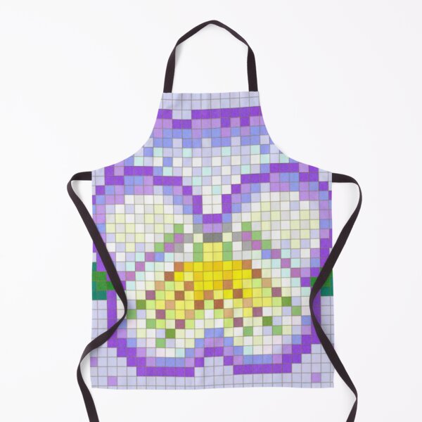 Item preview, Pensamiento celestial violeta claro y amarillo designed and sold by CozyPixelFluff.