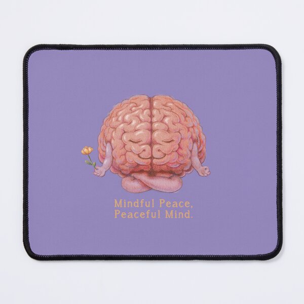 Item preview, Mental Health Brain Sticker designed and sold by Emma Cheng.