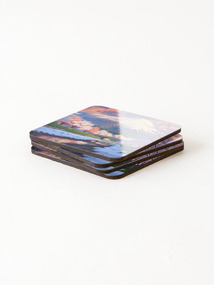 Thumbnail 4 of 5, Coasters (Set of 4), Spring Awakening designed and sold by SteliaDesigns.