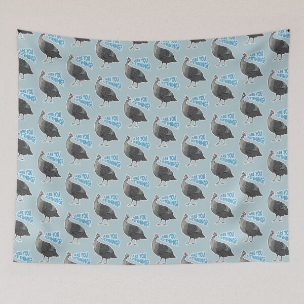 Item preview, Guinea foul Noisy bird designed and sold by piedaydesigns.
