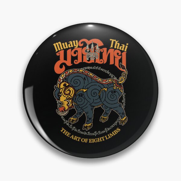 Item preview, Classic Muay Thai Sak Yant Boar Tattoo designed and sold by KewaleeTee.