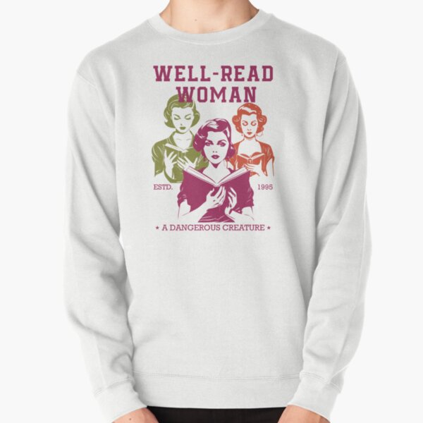 Item preview, Reading Shirt, Well Read Woman Shirt, Vintage Shirt, Book t-shirt designed and sold by QUILLandTEE.