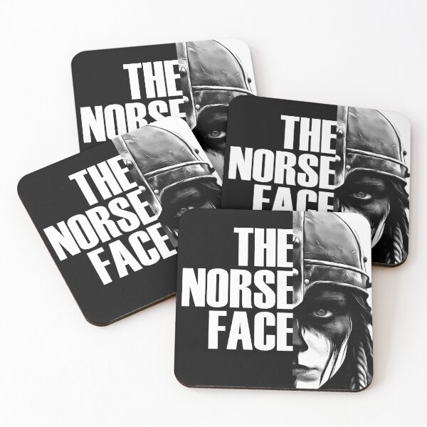 Item preview, The Norse Face - Female Viking Warrior Face 2 designed and sold by Matthew Kinnersly.