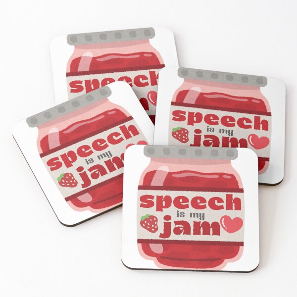 Item preview, Speech is my Jam designed and sold by bellaabreu.