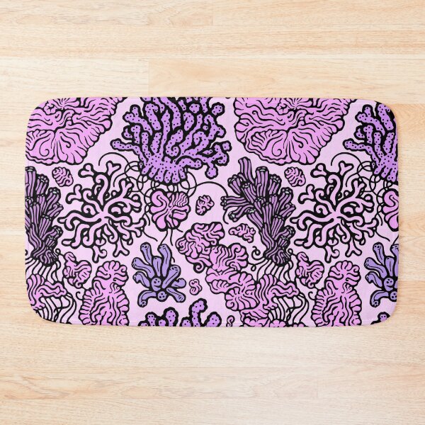 Item preview, Macroalgae Repeating Patterns: Coralline, black line designed and sold by Chrysasaur.