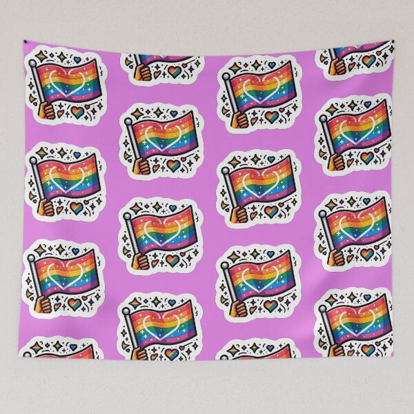Item preview, Pride Flag designed and sold by PinUpPizzazz.