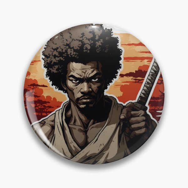 Item preview, Hokusai-Inspired Black Samurai Sticker Set designed and sold by Facilita.