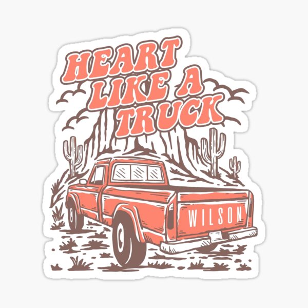 Item preview, Lainey Wilson Heart Like A Truck Funny designed and sold by alejandrozero.