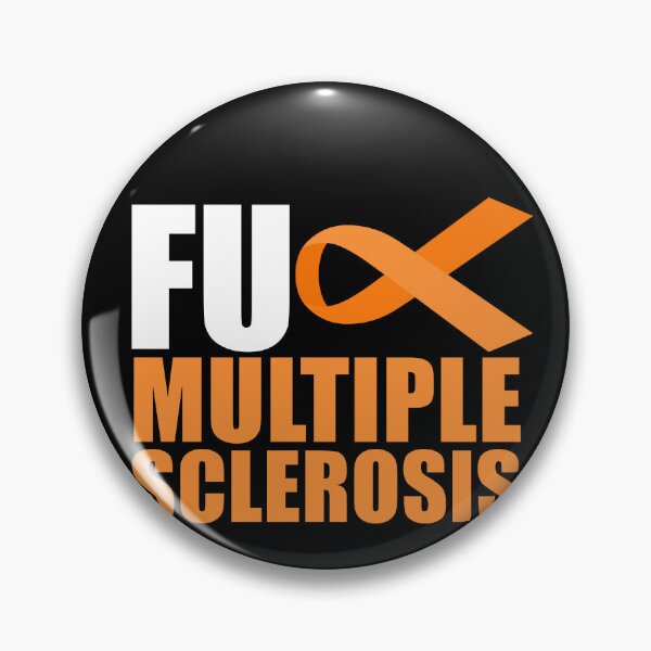 Artikelvorschau, Fuck Multiple Sclerosis Orange Ribbon MS Awareness Gear entworfen und verkauft von DynamicDesign.