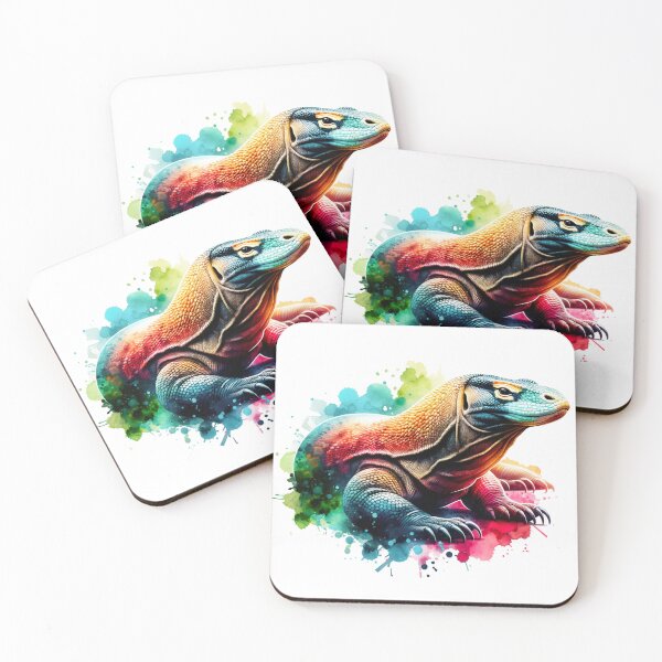 Item preview, Watercolor Komodo Dragon designed and sold by TheAnimalZ00.
