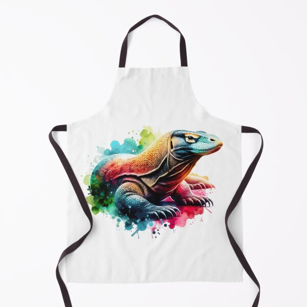 Item preview, Watercolor Komodo Dragon designed and sold by TheAnimalZ00.